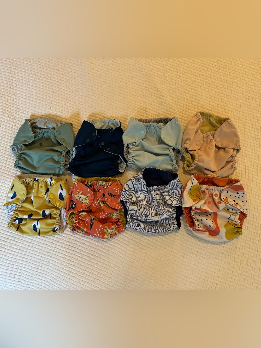 Bundle of 8 Esembly Cloth Diaper Covers